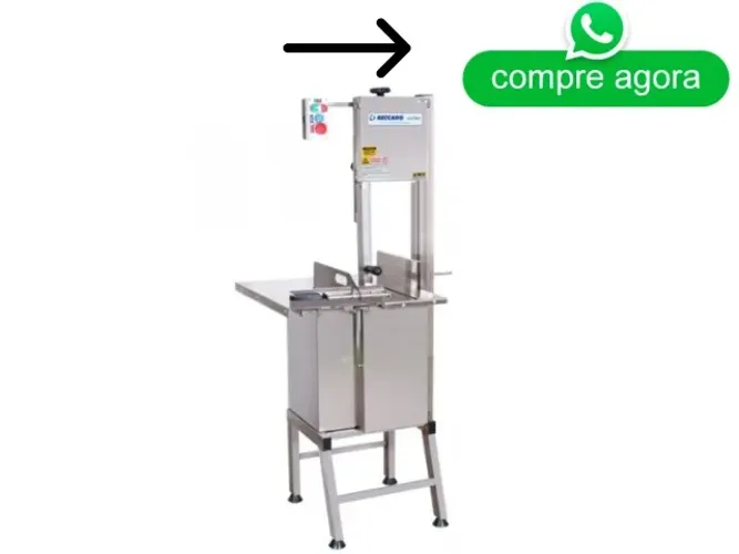 Serra Fita com Pé Beccaro Inox Bivolt