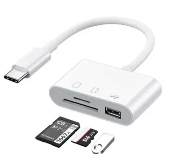 Adaptador Tipo C e entrada P2 Baseus