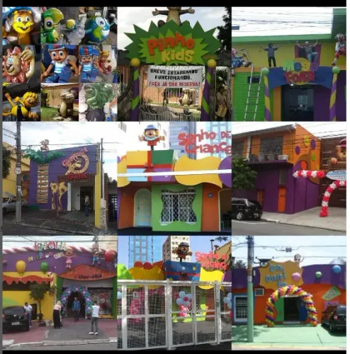Fibra de Vidro - Esculturas, Fachadas, Cenografia, Mascotes, Brinquedos 