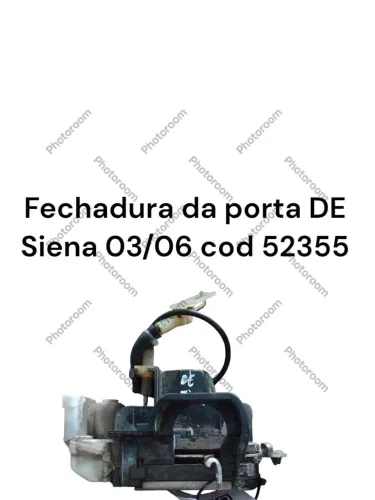 Fechadura da porta DE Siena 03/06 cod 52355