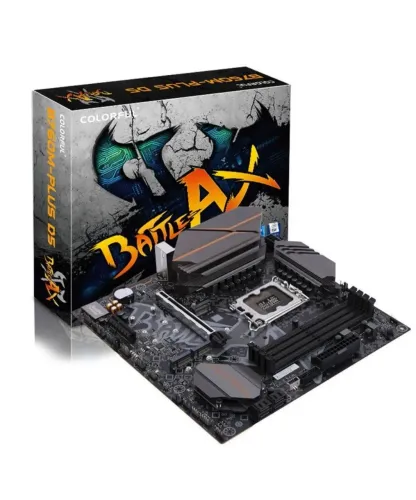 Placa Mãe Colorful Battle-AX B760M-Plus D5 V20, Chipset B760M, Intel LGA 1700, MATX, DDR5