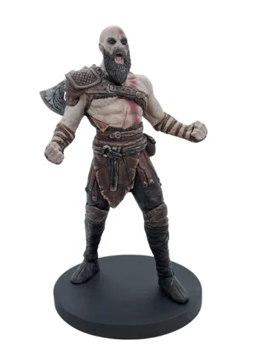 Estátua Kratos God Of War Resina - Boneco Colecionável