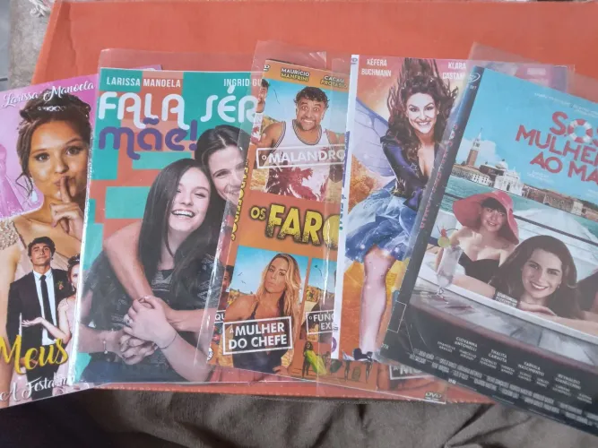 Coleção DVDs de filmes Brasileiros 