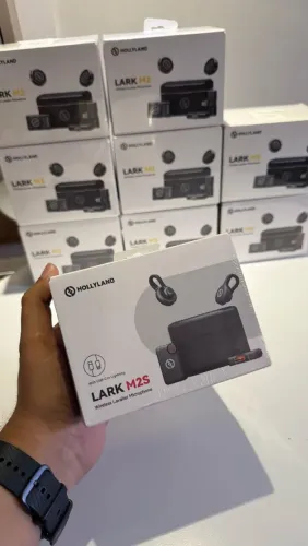 Microfone Sem Fio Hollyland Lark M2S Combo- Novo