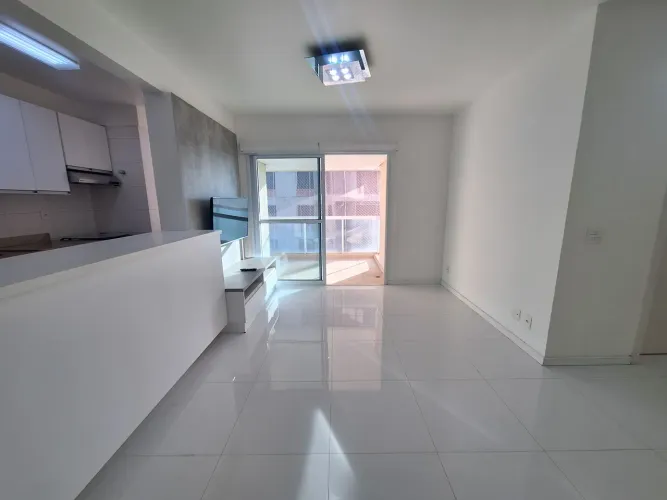 Apartamento semi mobiliado em Alphaville 76m 2 qtos 1 vg 5.700 cond 858.00