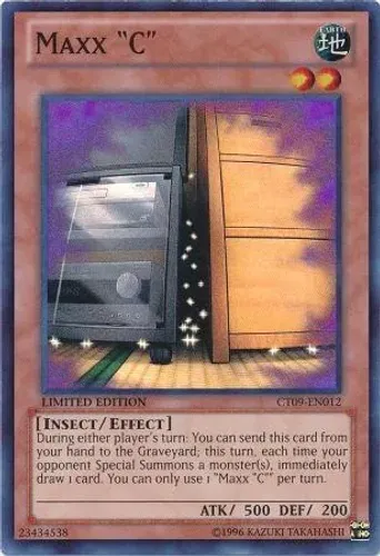 Yugioh!!! Maxx "C" CT09-EN012 Super Rare