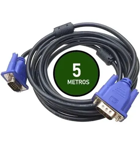 Cabo de monitor VGA 5 metros