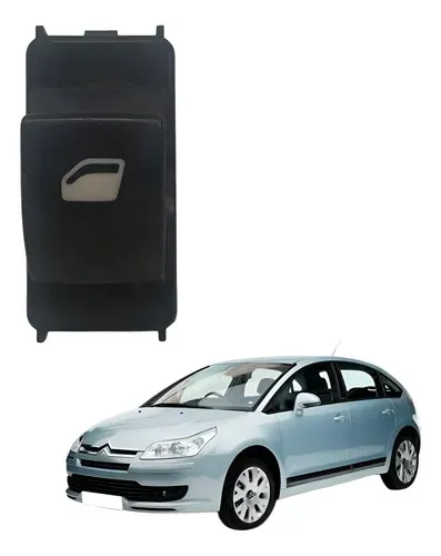 Botão Vidro Eletrico Direito Porta Citroen C4 Pallas 2008