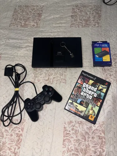 PlayStation 2, Completo Tudo Original!