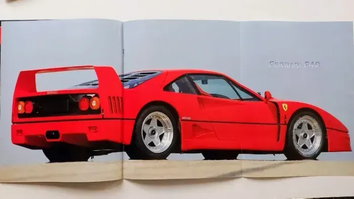 Ferrari F40 - Pôster 60 Cm + Revista com História