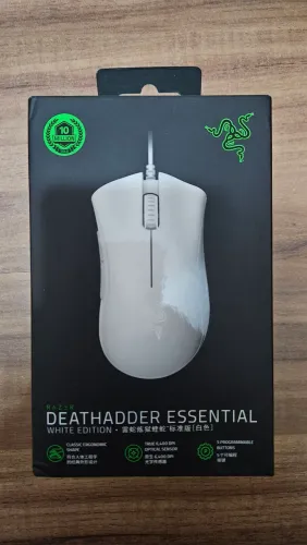 Mouse Razer Deathadder Essential Branco