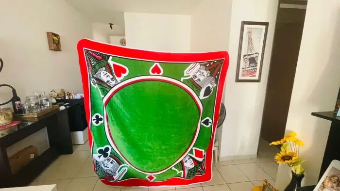 Manta para Mesa - Jogos de Cartas ou Domino