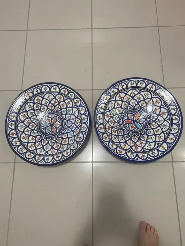 Pratos de Parede Decorativo Marroquino 
