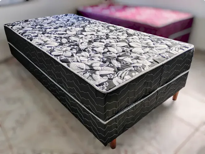 CAMA DE SOLTEIRO, UNIBOX DE ESPUMA