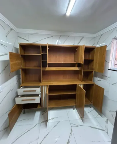 Armário de cozinha - off white 