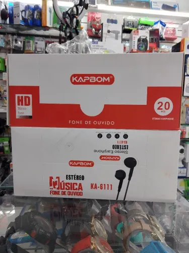 Fone de Ouvido Estéreo Kapbom KA-6111
