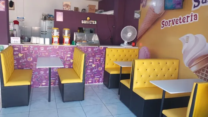 Conjunto de Sofás para Sorveteria