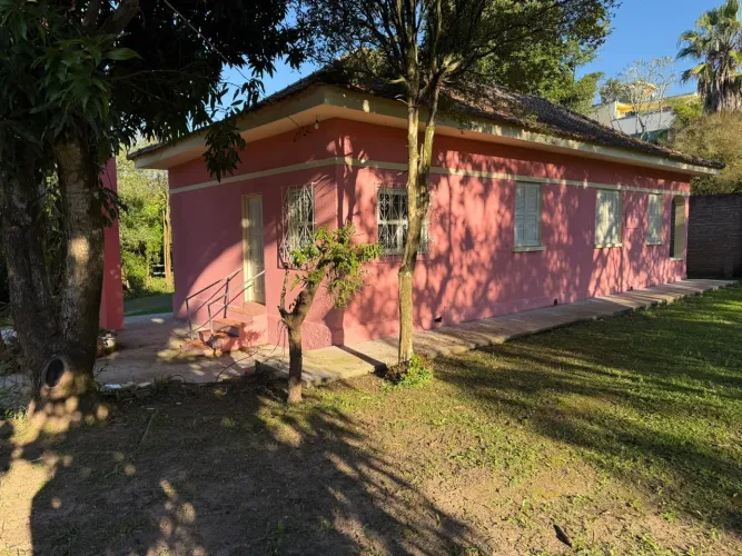 Área de terra 3.8 hectares com casa e galpão Na pega enchente são Sebastião do caí RS.  