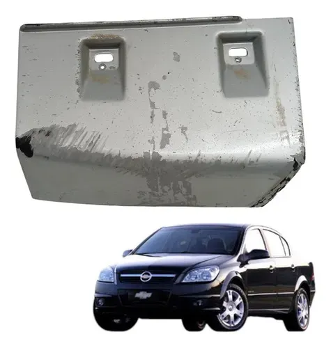 Acabamento Spoiler Traseiro Esquerdo Chevrolet Vectra 2008 Amarelo