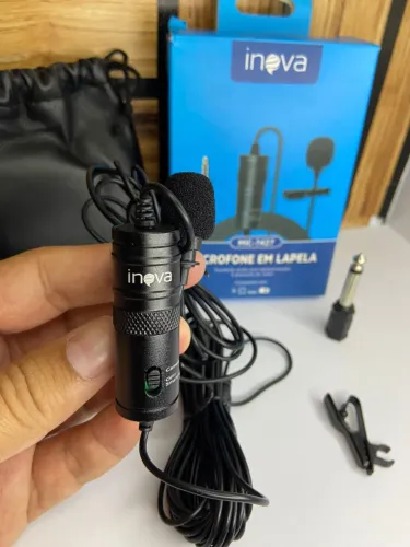 MICROFONE EM LAPELA MIC-7427 INOVA