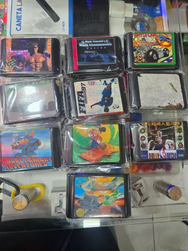 Lote de Jogos  mega drive