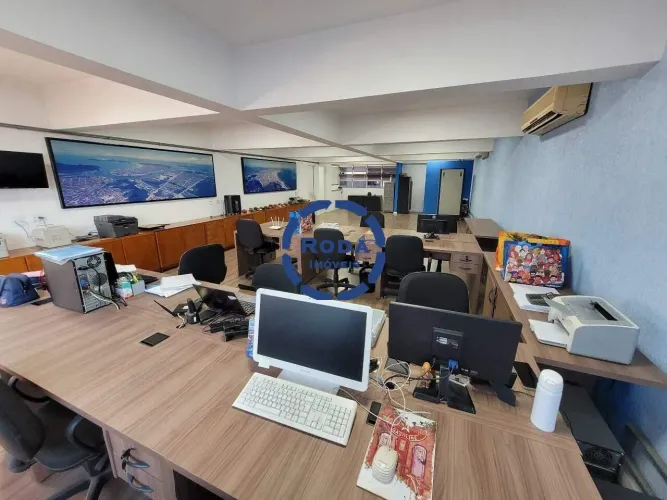Sala/Conjunto Comercial, no Centro de Santos (SP).