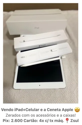 Ipad 7 e Pencil Apple kit
