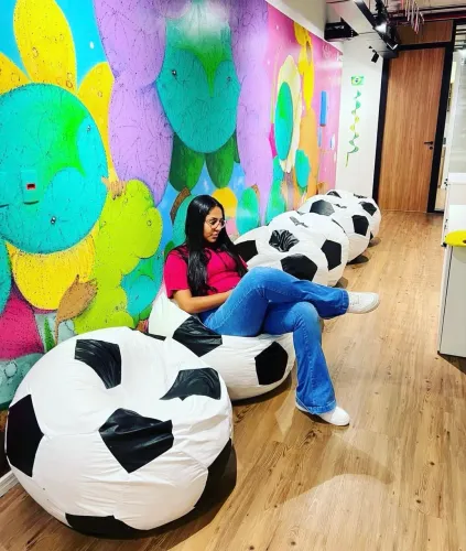 Puff Bola de Futebol