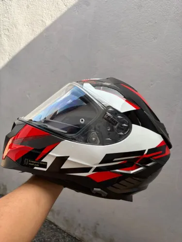 Capacete LS2 FF327 Challenger Estado de novo