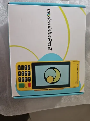 Maquininha Moderninha Pro 2 PagSeguro - Nova, Nunca Usada com Nota Fiscal