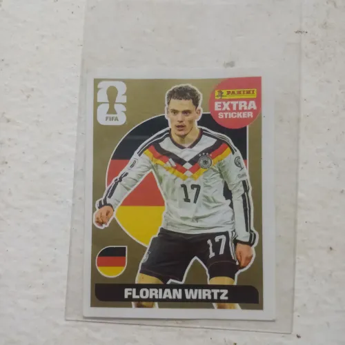 Figurinha panini extra stick Florian wirtz