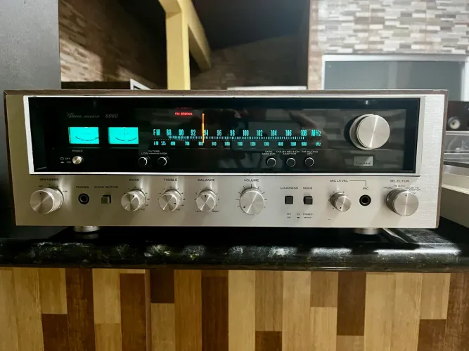 Receiver Sansui 6060 - Impecável e Revisado!!!