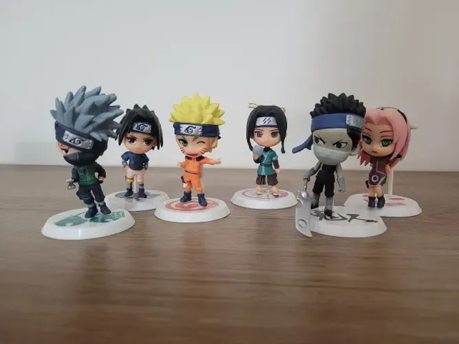 Coleção figuras Naruto