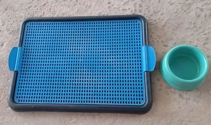SANITARIO TAPETE HIGIENICO PARA CACHORRO + VASILHA D?AGUA TAMANHO 56x42cm R$ 10,00