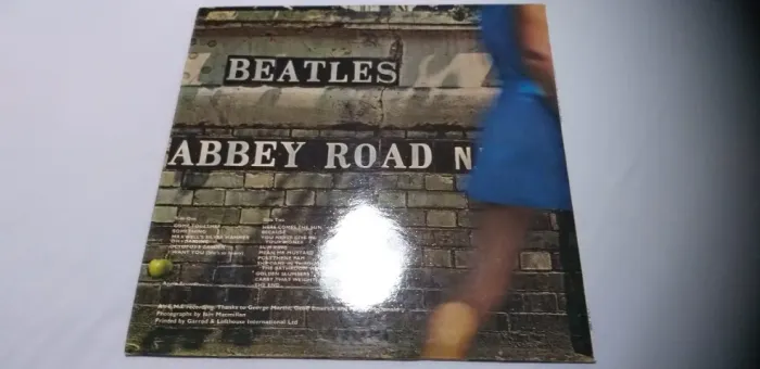 Lp Abbey Road Beatles Uk 1969 Maça Desalinhada 1a Prensagem