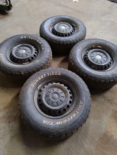 Peneus e rodas aro 16 da amarok