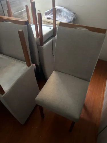 Jogo de Cadeiras para mesa de sala - 6 Cadeiras
