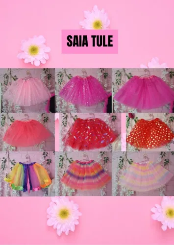 Saia tule tutu adulto, juvenil 