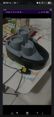 Fonte de água p pet completo