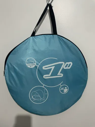 TENDA DE PRAIA PARA BEBÊS COM PISCINA E PROTEÇÃO UV - AZUL | SEMINOVA