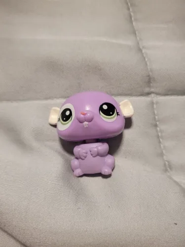 Littlest Pet Shop Hamster Lilás Original Hasbro