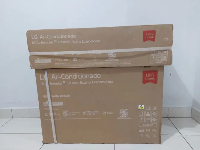 Ar Condicionado LG AI Inverter de 12.000 BTUs (NOVO/LACRADO/com NOTA) - Anápolis-GO