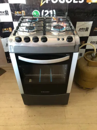 Fogão Eletrolux chef 4 bocas manual 
