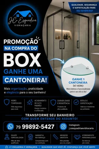 J.C Esquadria - Portas, Janelas, Portões e muito mais!
