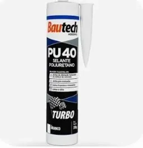 Selante PU40 branco 310g bautech