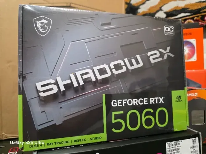 RTX 5060 8GB Msi Ventus 2X Lacrada com Nota Fiscal