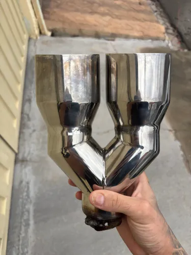 Ponteira esportiva Luzian Inox 3.5 polegadas 