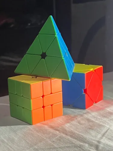 Trio de Cubos Mágicos - Meilong
