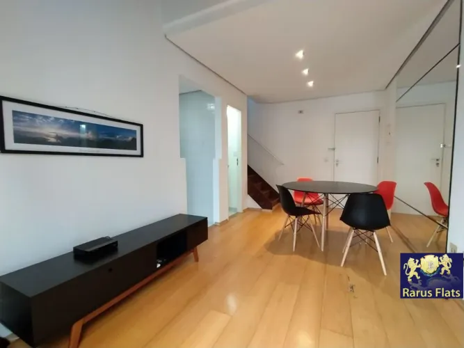 Flat para locação em Moema - Edifício Duplex Life Moema