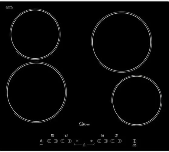 Fogão Cooktop 4 bocas Elétrico